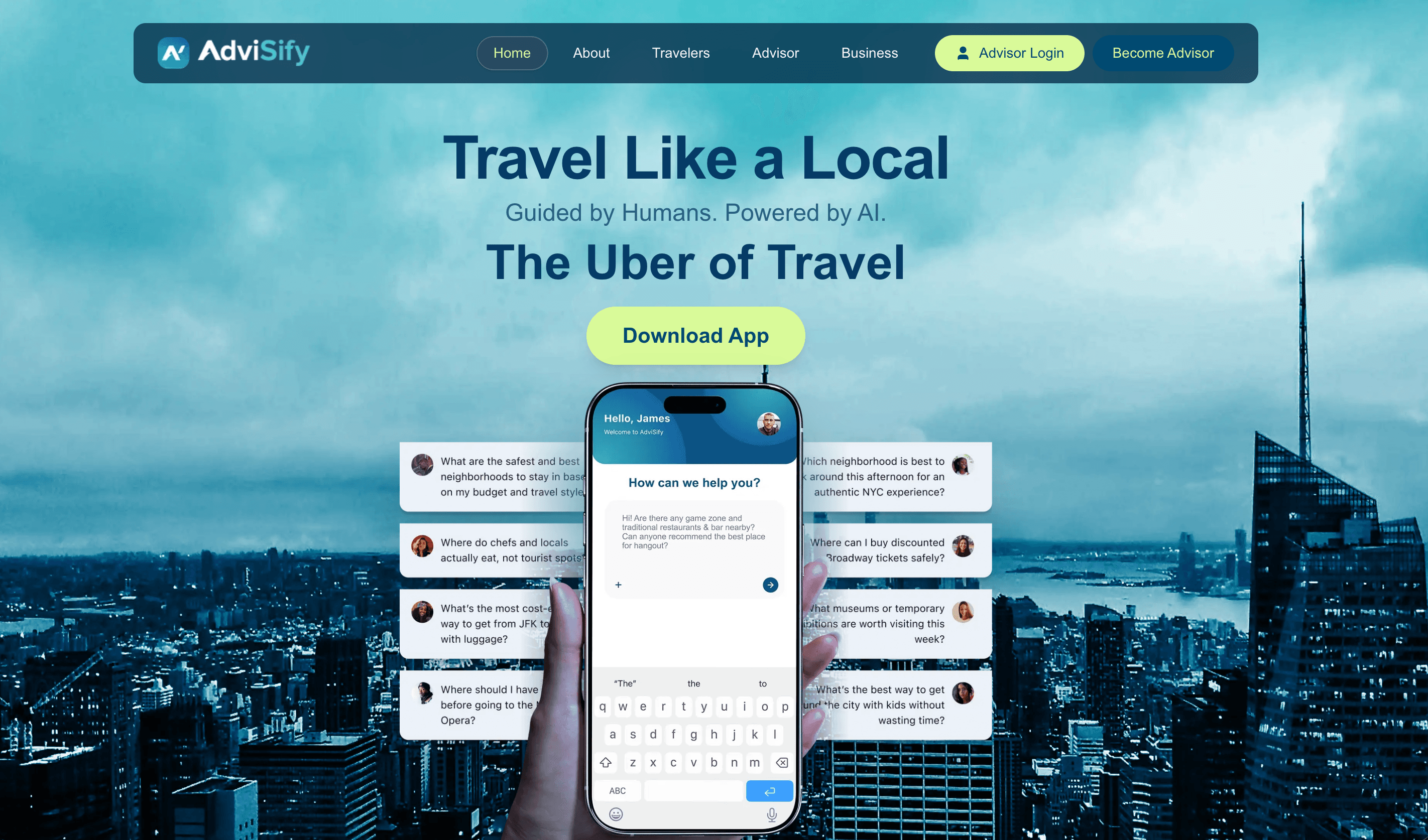 Advisify preview