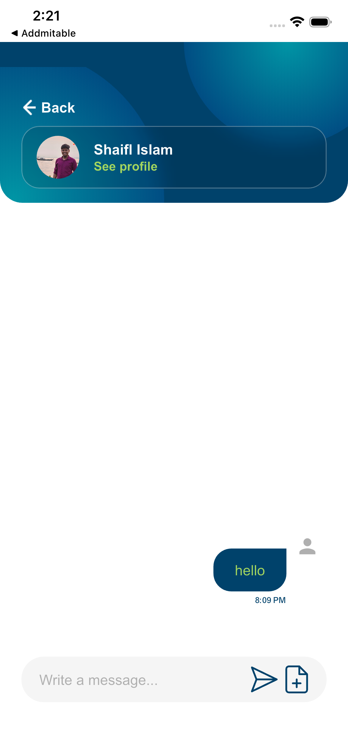 Chat room